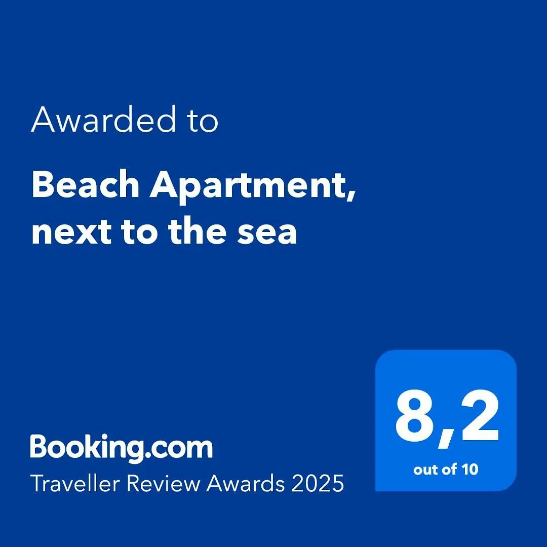 Apartment Beach Apartment, Next To The Sea Premia De Mar